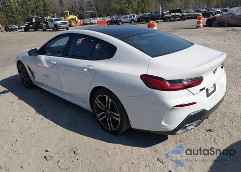 2020 BMW 840I Gran Coupe z USA, uszkodzony, nr VIN WBAGV2C0XLCD86047